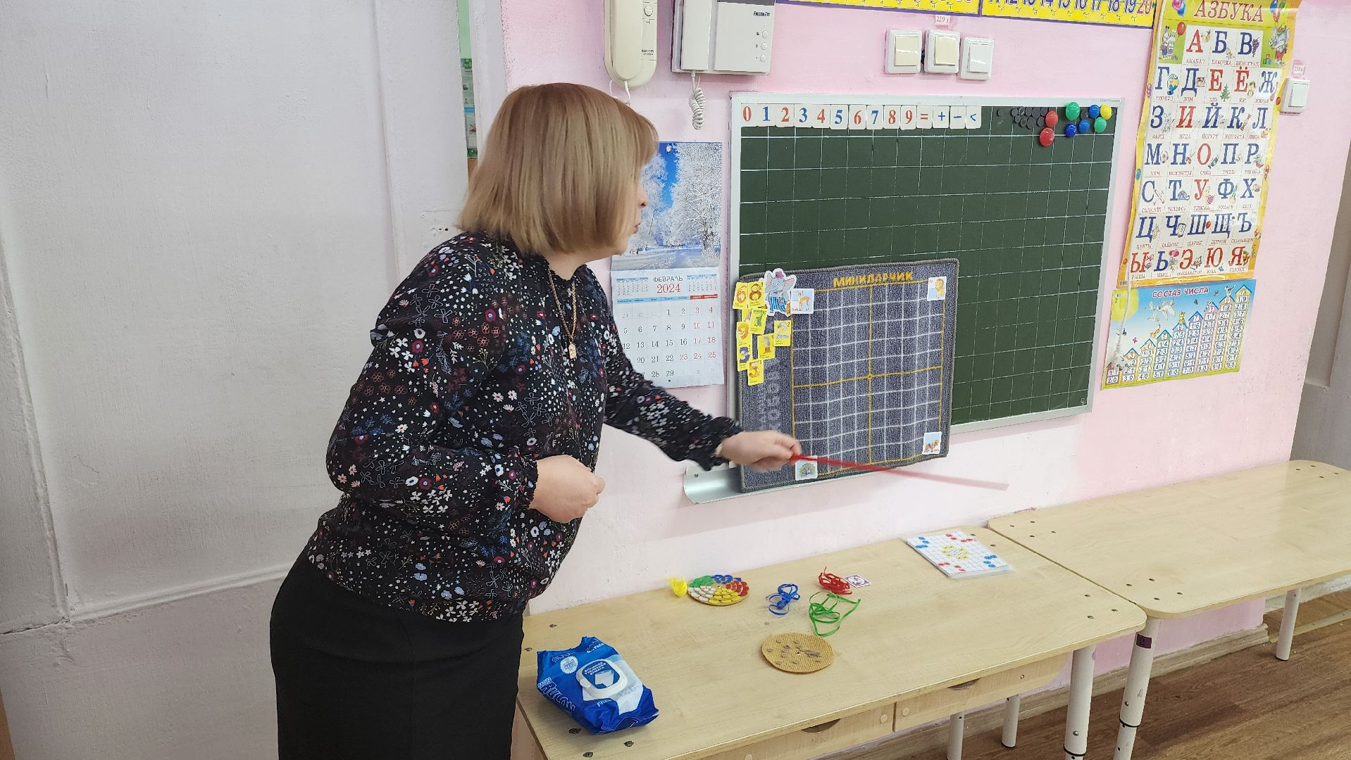 кашира, детский сад 7, школа 9, предшкола, коврограф мини ларчик, математика, подготовка к школе,