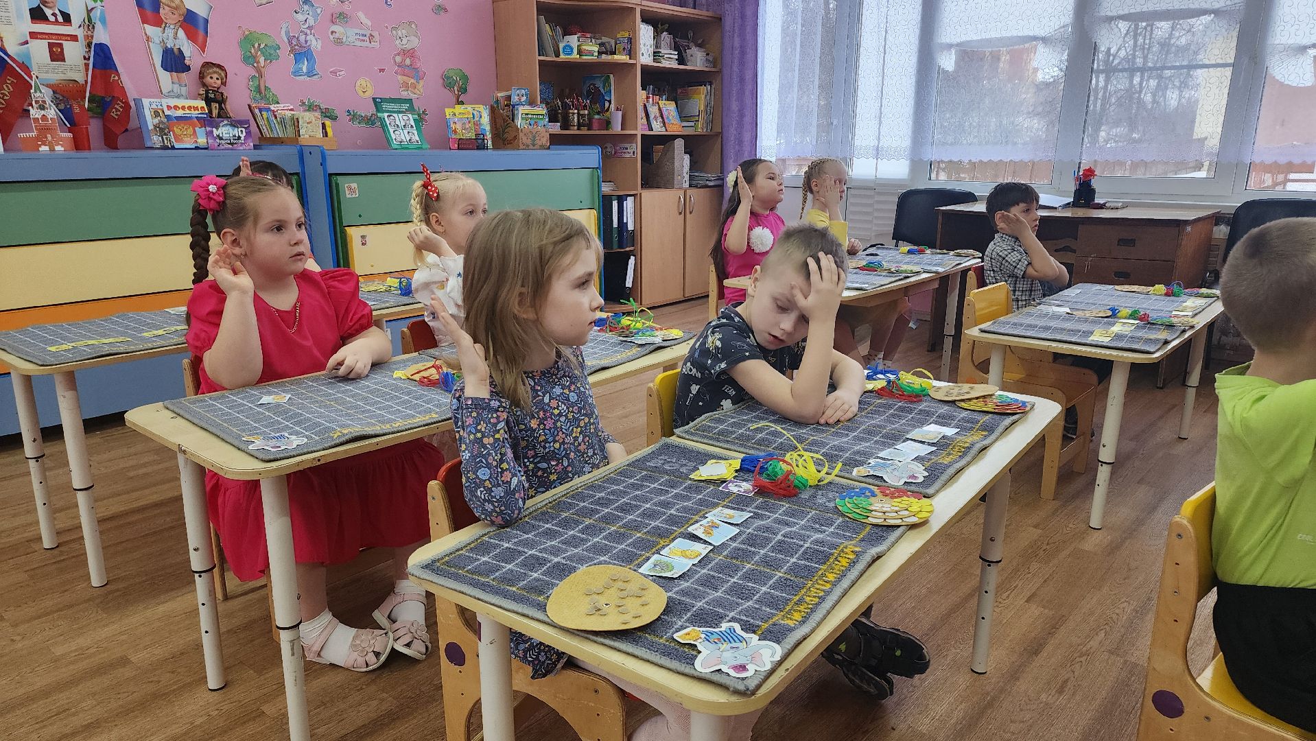 кашира, детский сад 7, школа 9, предшкола, коврограф мини ларчик, математика, подготовка к школе,