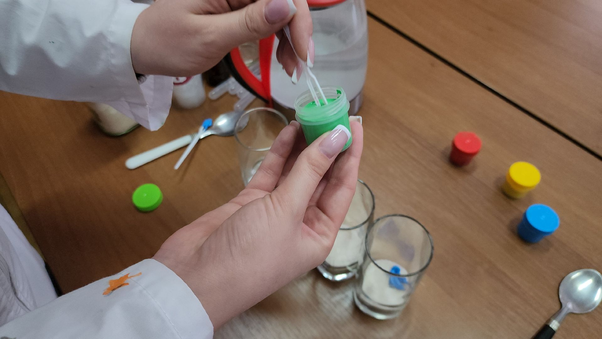 химия, урок химии, библиотека, рузская библиотека, рузский городской округ, образование, опыты,