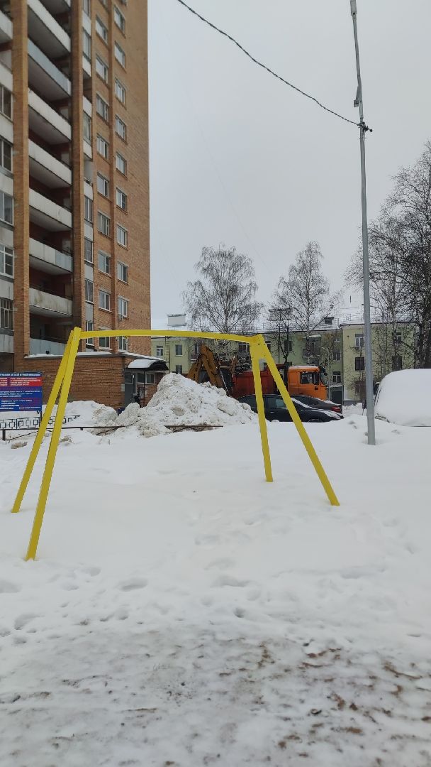 ЖКХ, Дубна, Трактор, уборка,