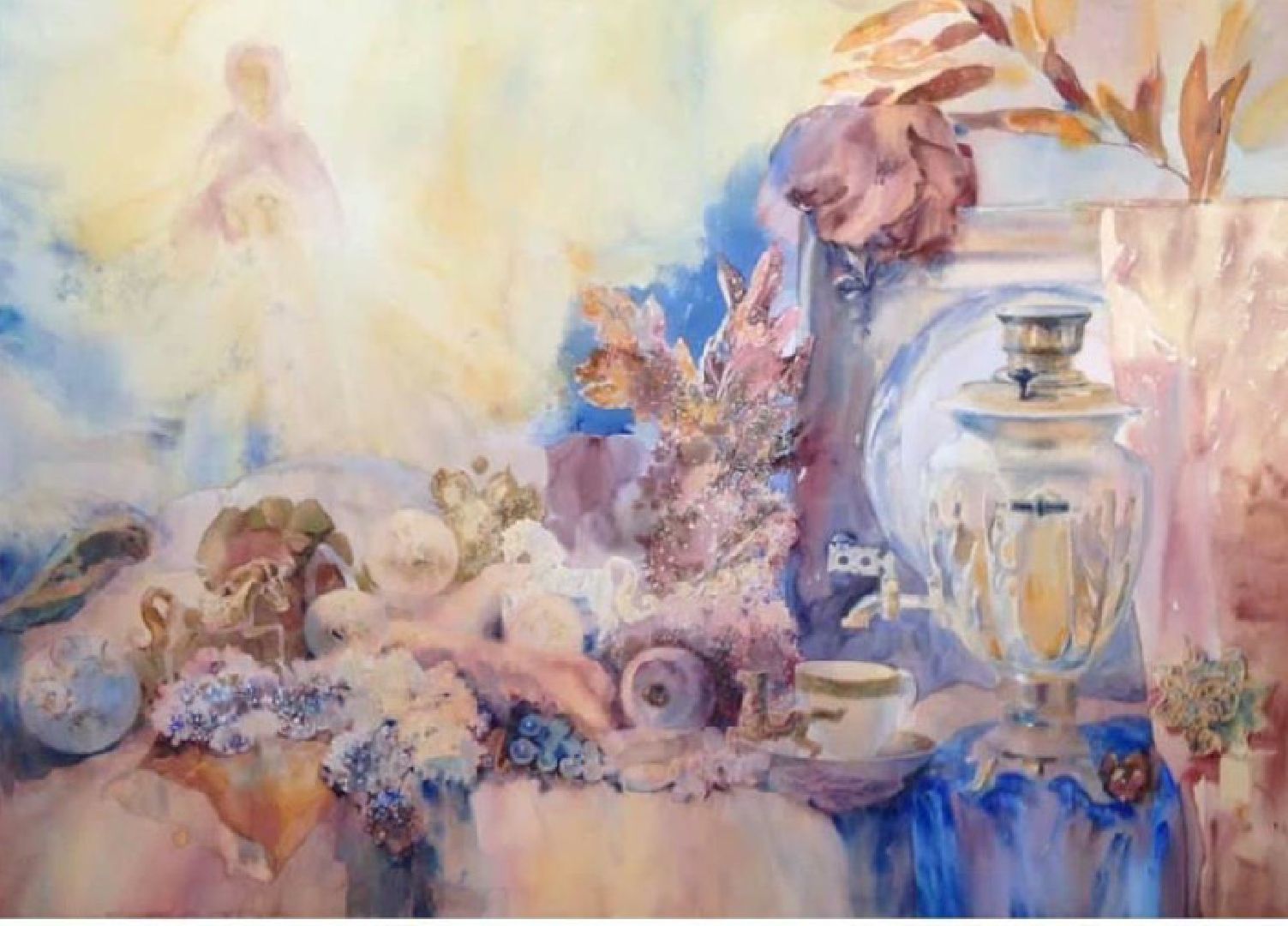 Анна Сидорина, художник, выставка, акварель, Дом телешова, Москва,Невидимый свет,