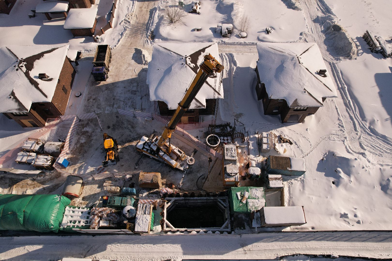 видео с коптера, вода, канал,
