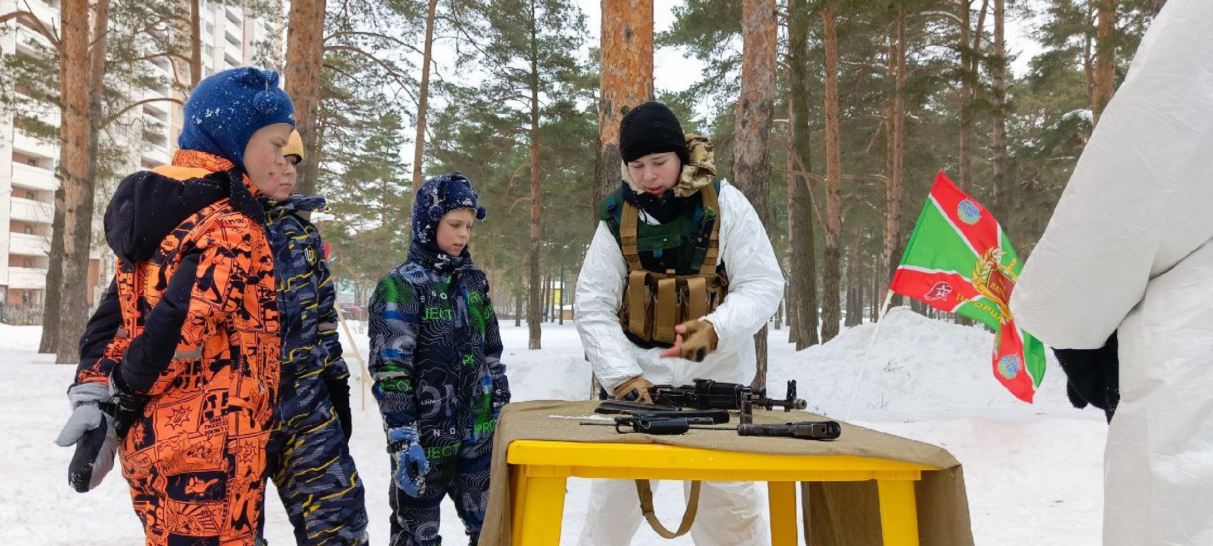 Дмитров, Парк Сосновый бор, Юнармия,