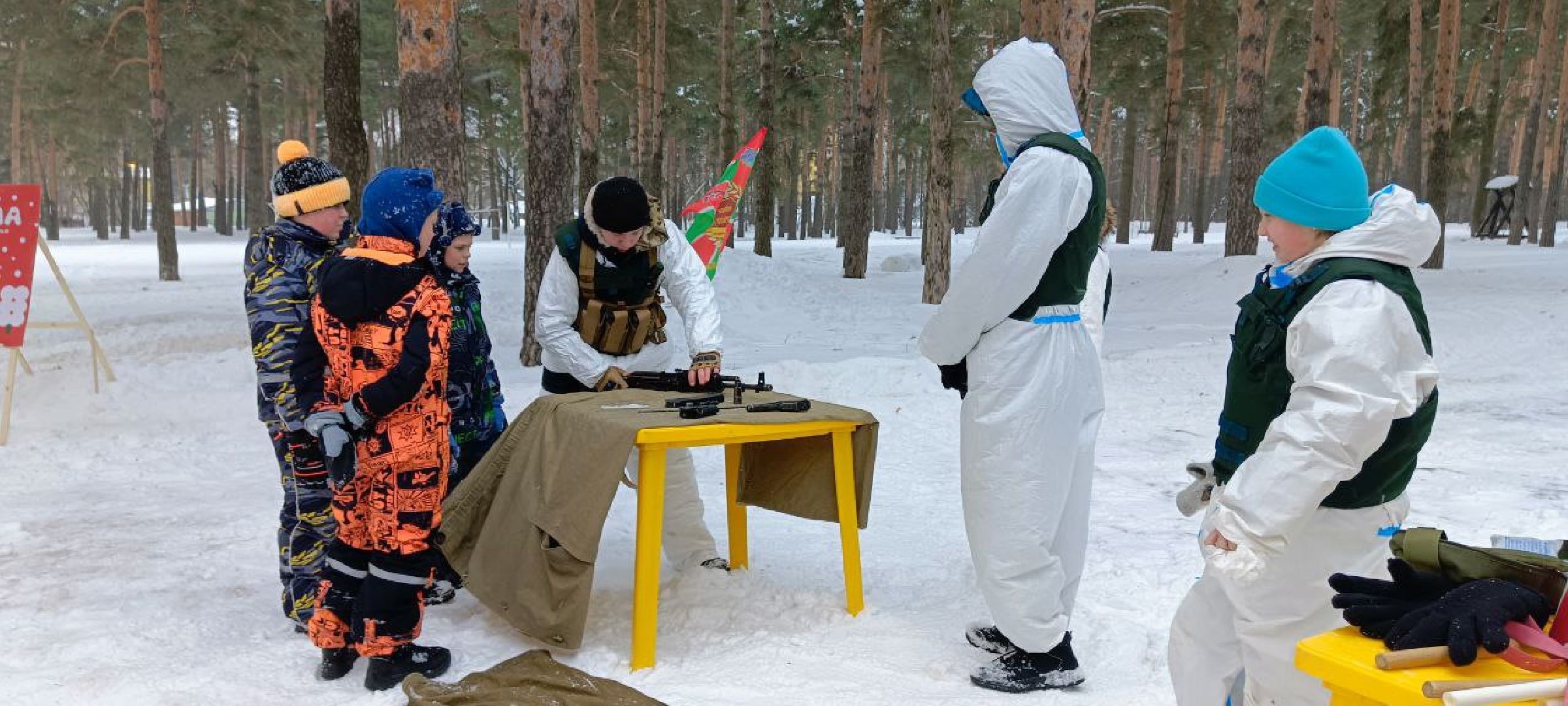 Дмитров, Парк Сосновый бор, Юнармия,