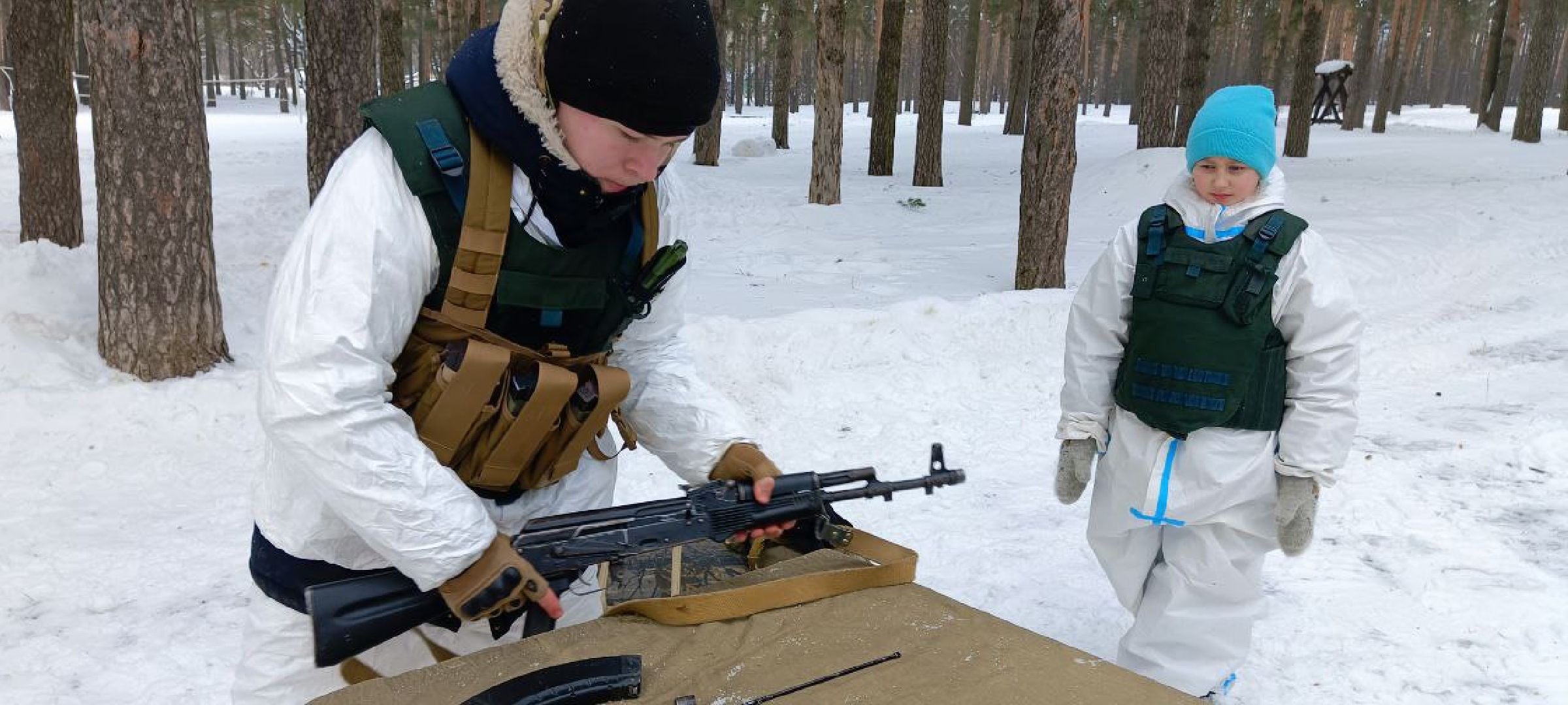 Дмитров, Парк Сосновый бор, Юнармия,