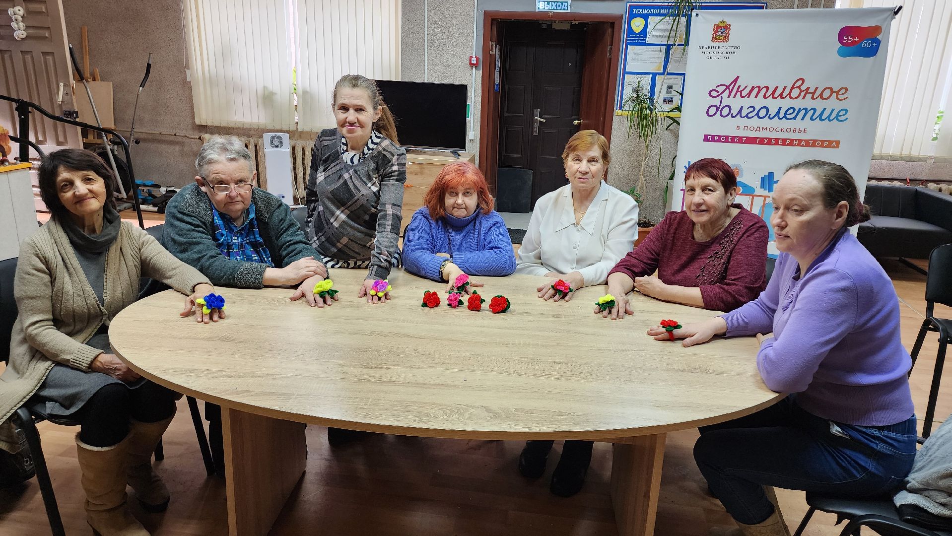 кашира, активное долголетие, синельная проволока, украшения, мастер-класс, кольцо, 8 марта,