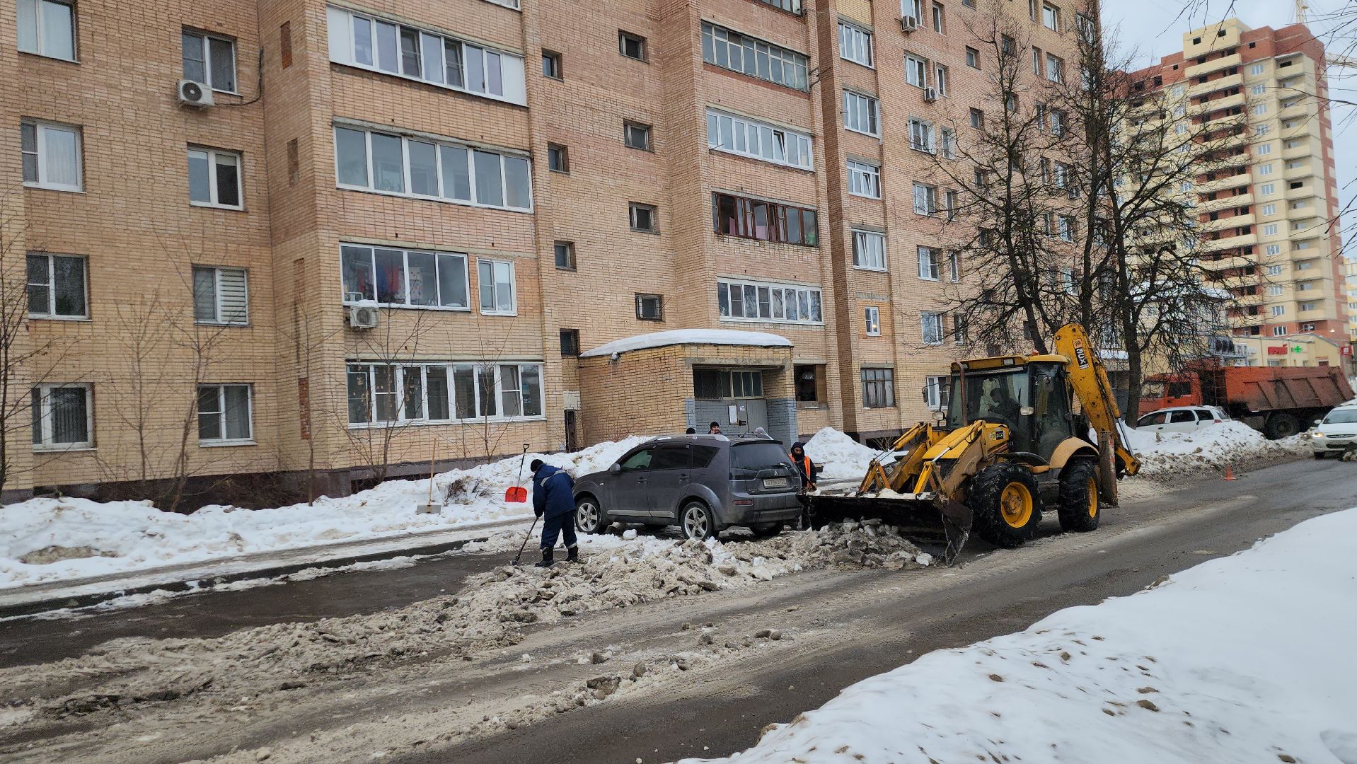 подольск, дороги,