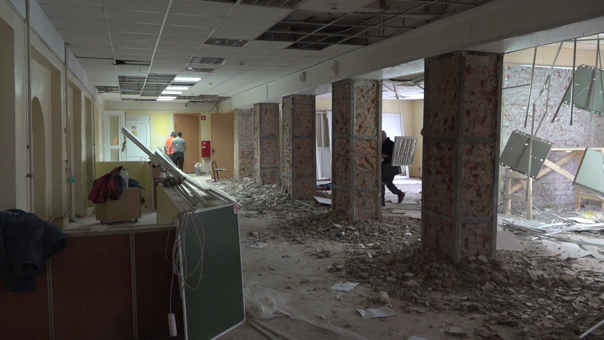 ремонт школы 2, Минобразование МО, Домодедово,