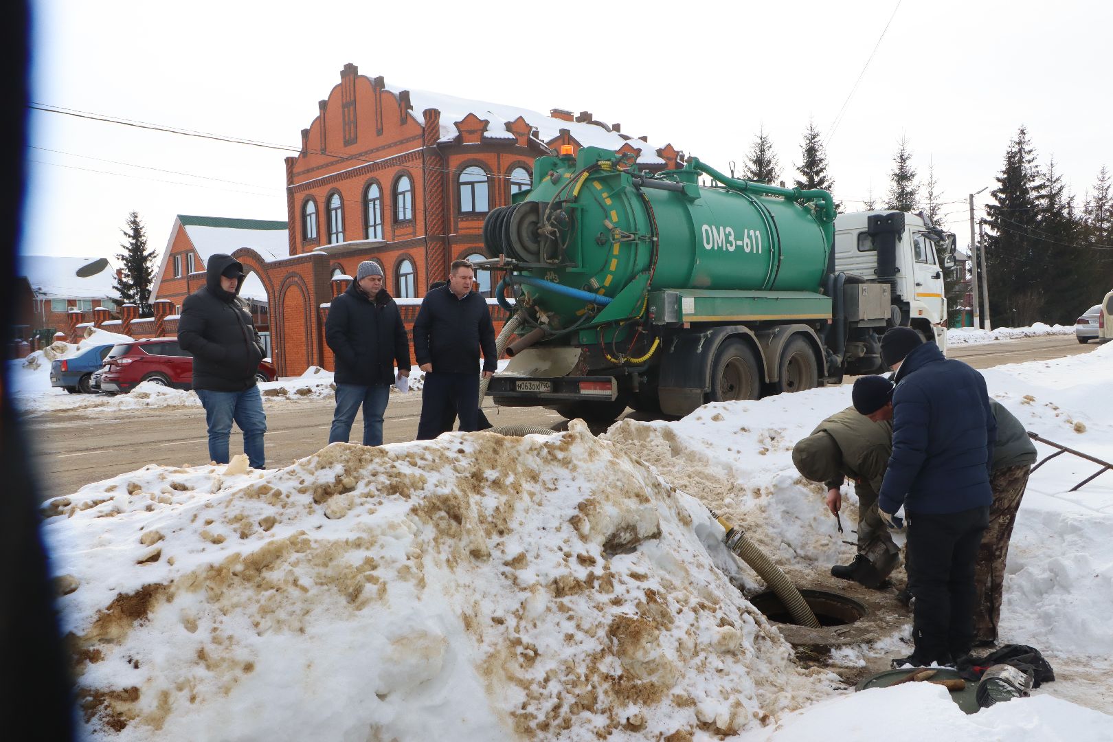 Серебряные Пруды, прорыв, ГВС, улица Механизаторов,