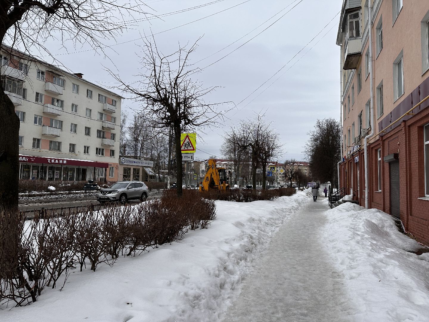 Клин, общество, снег, уборка снега, ЖКХ,