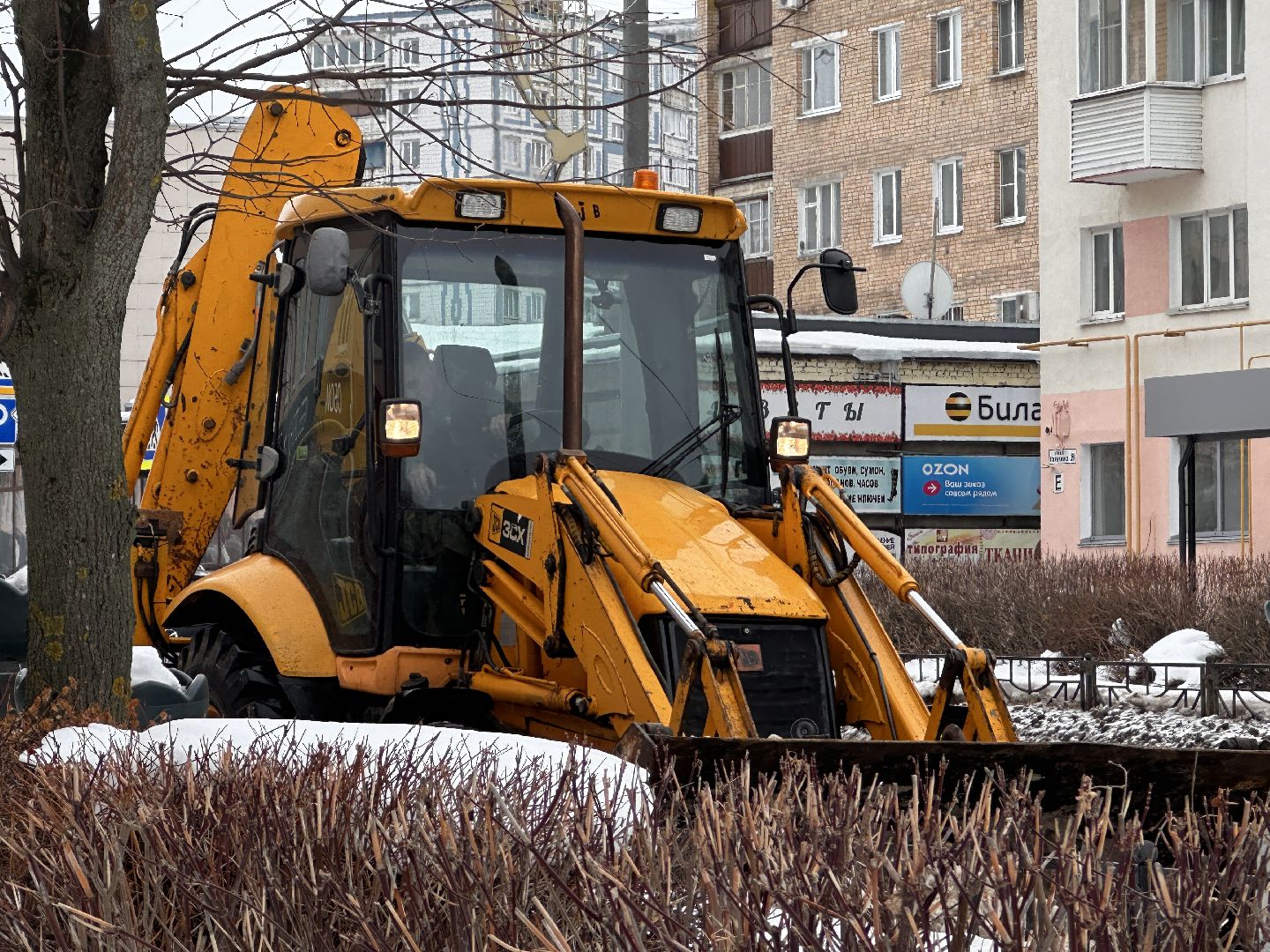 Клин, общество, снег, уборка снега, ЖКХ,
