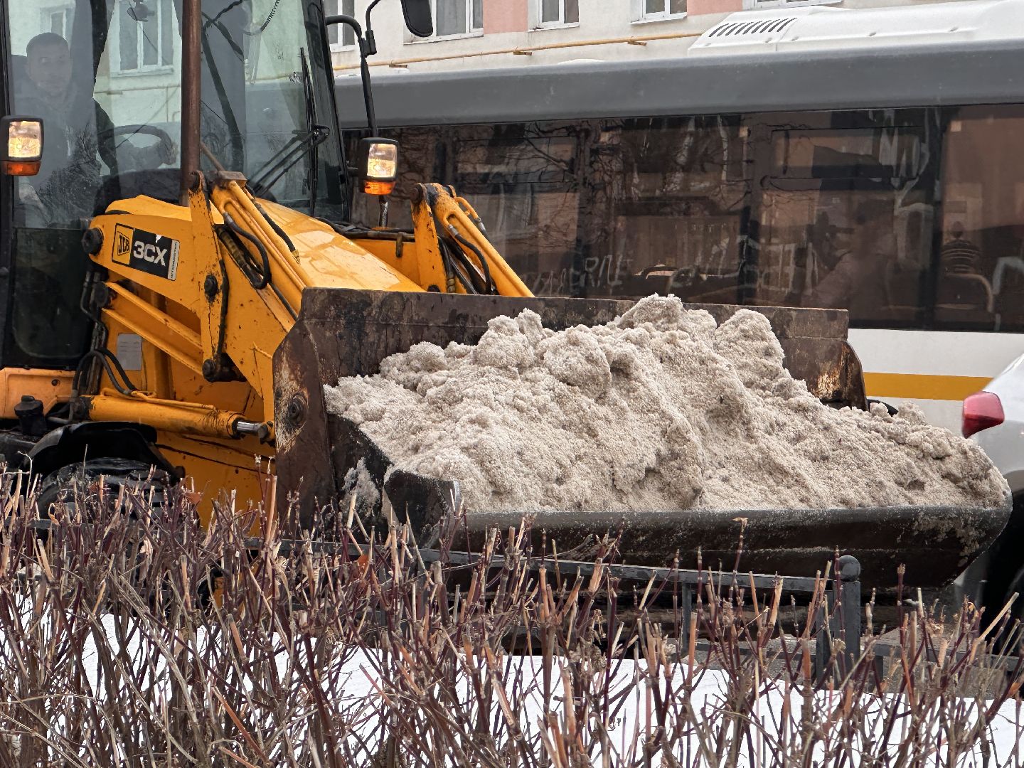 Клин, общество, снег, уборка снега, ЖКХ,