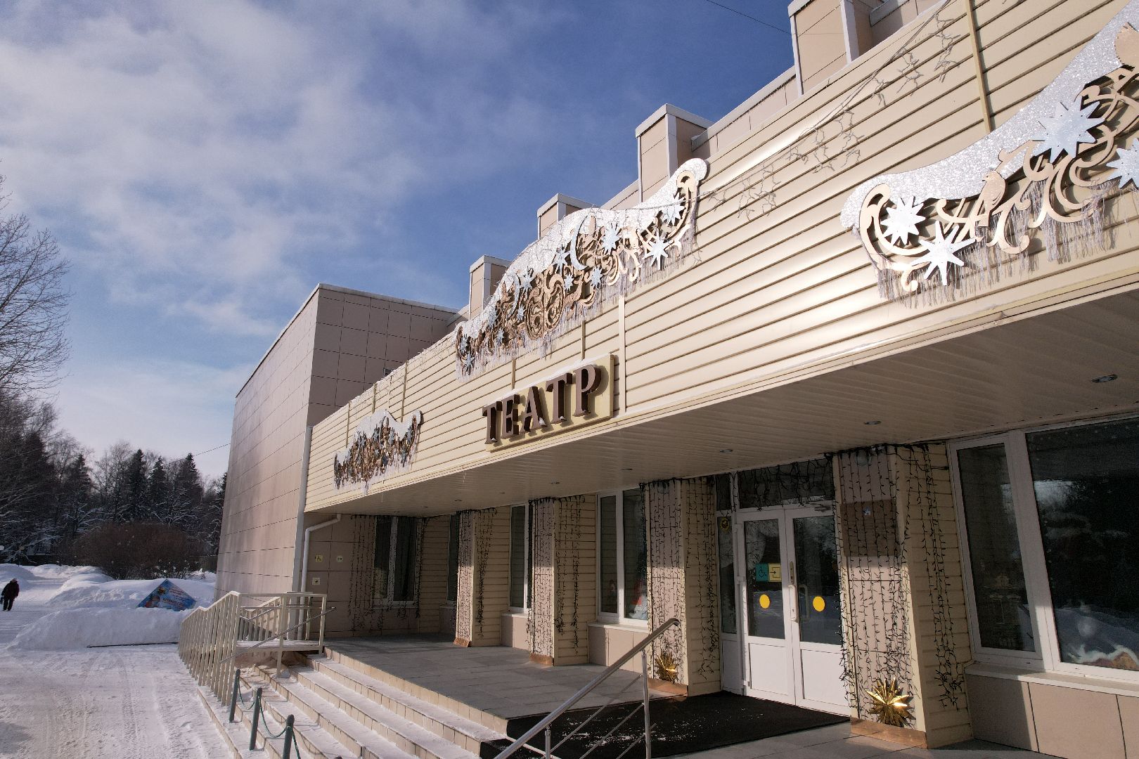 видео с коптера, сергиев посад, культура, театр,