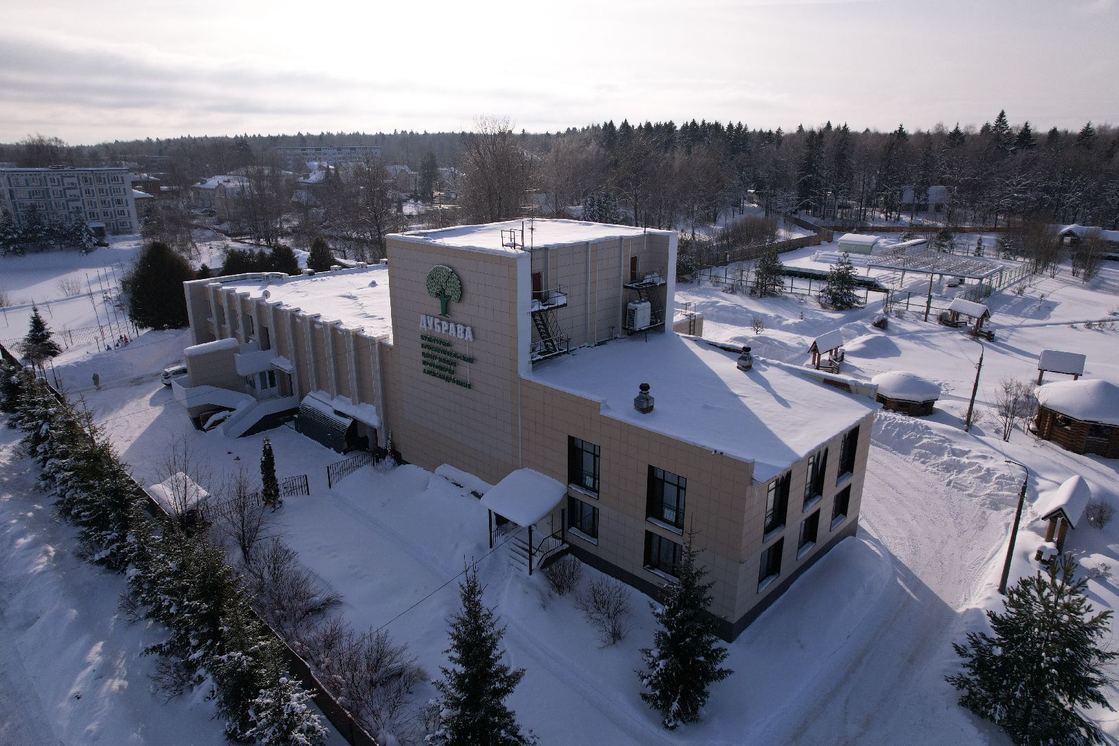 видео с коптера, сергиев посад, культура, театр,