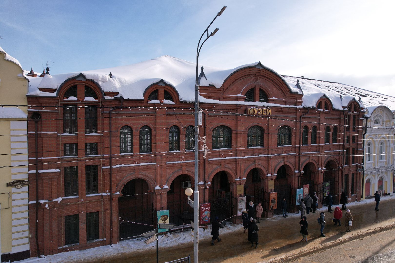видео с коптера, сергиев посад, культура, музей,