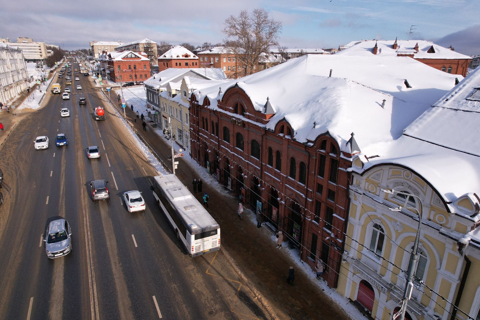 видео с коптера, сергиев посад, культура, музей,