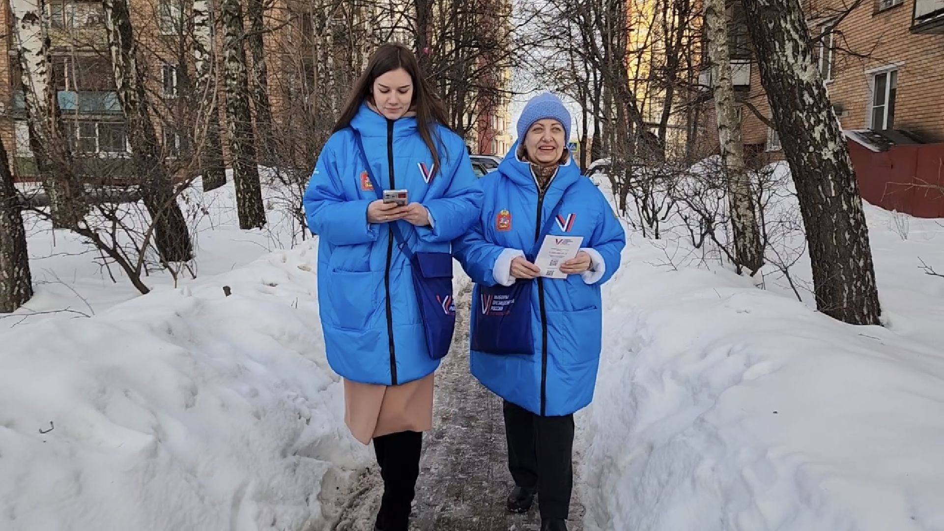 химки, выборы 2024, информаторы, выборы президента, поквартирный обход,информирование населения, участковая избирательная комиссия,