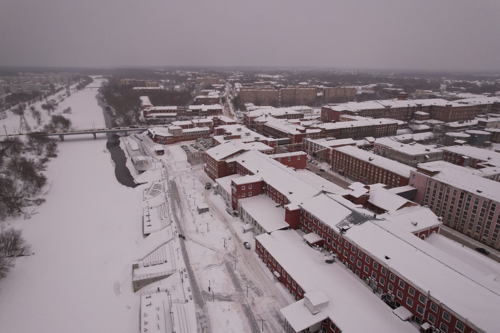 видео с коптера, орехово-зуево, благоустройство, культура,