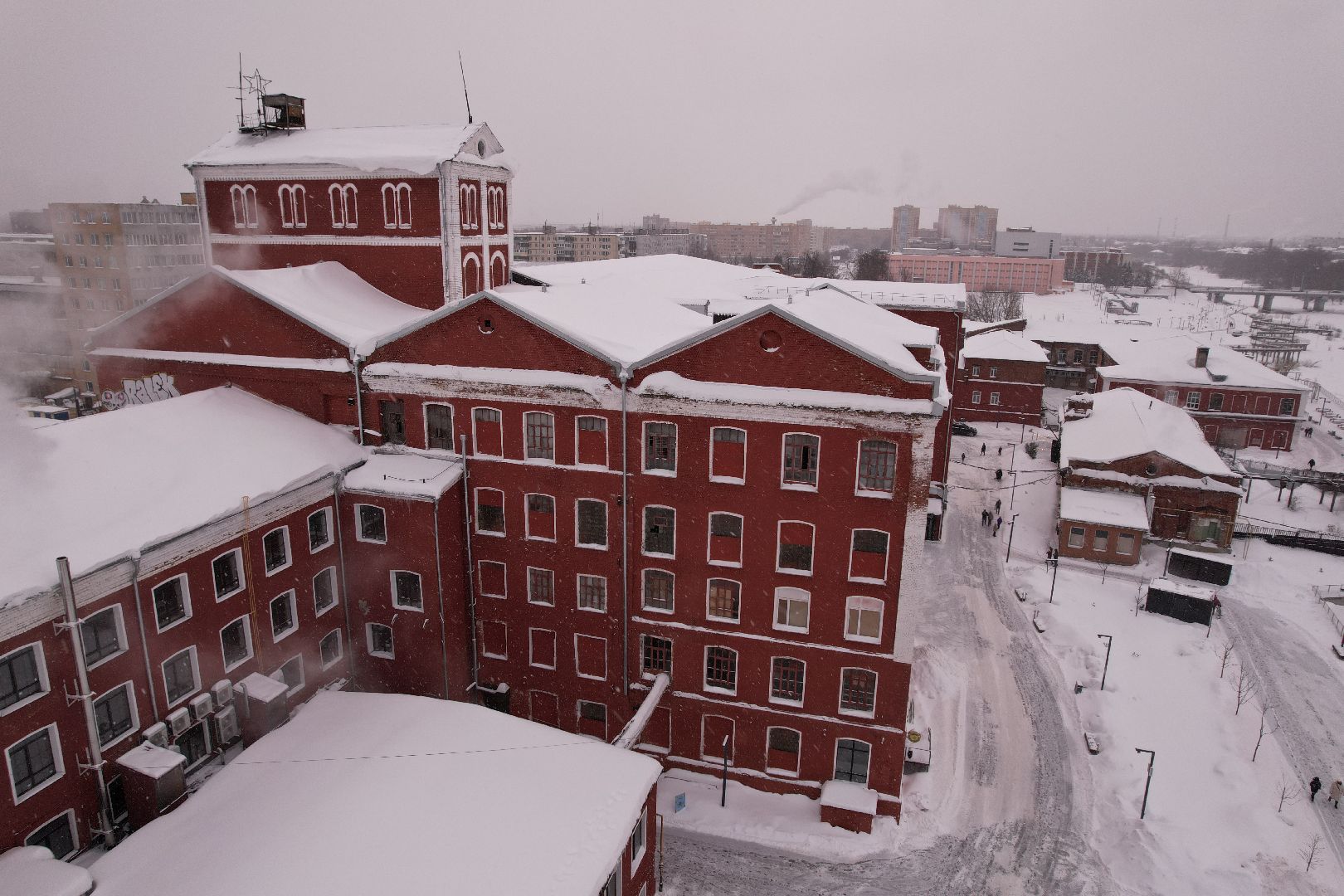 видео с коптера, орехово-зуево, благоустройство, культура,