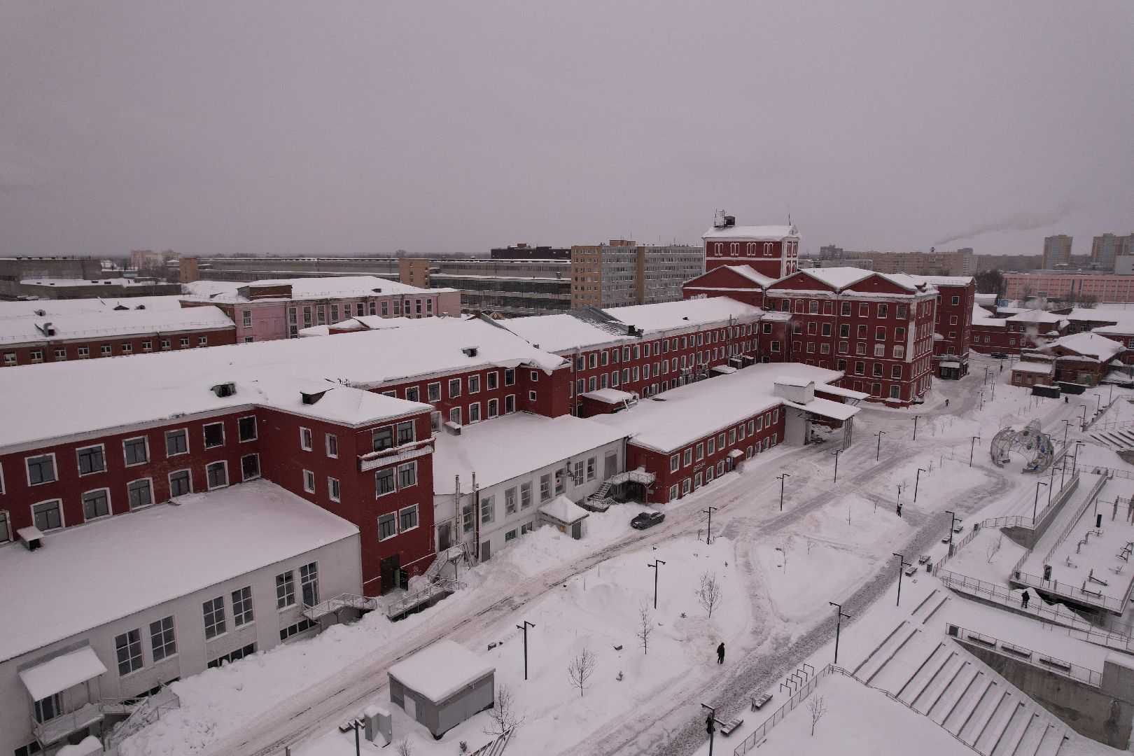 видео с коптера, орехово-зуево, благоустройство, культура,
