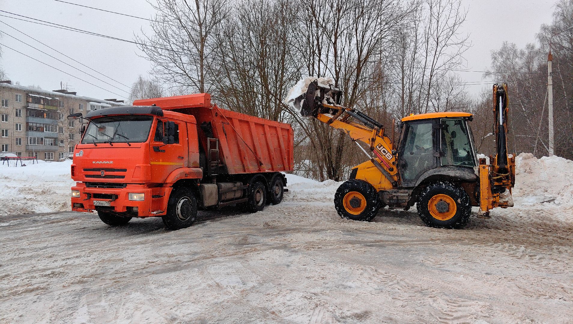 уборка снега, ЖКХ, техника, снегопад,