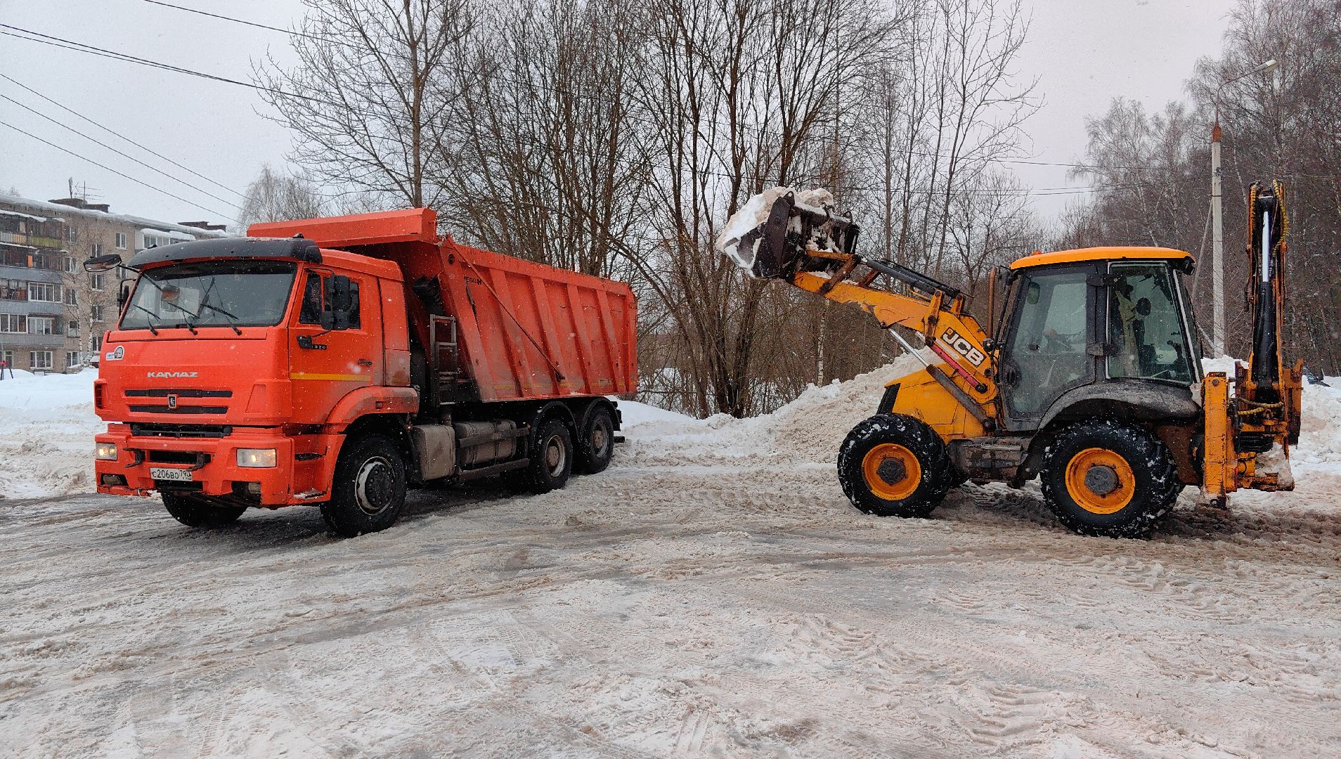 уборка снега, ЖКХ, техника, снегопад,