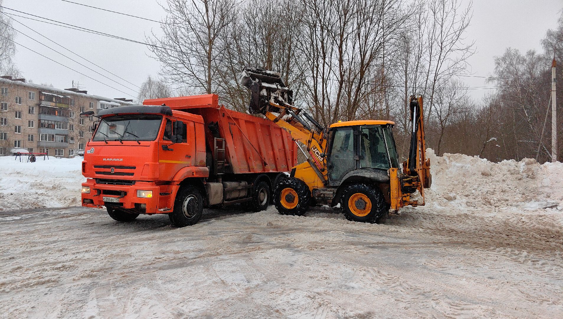 уборка снега, ЖКХ, техника, снегопад,