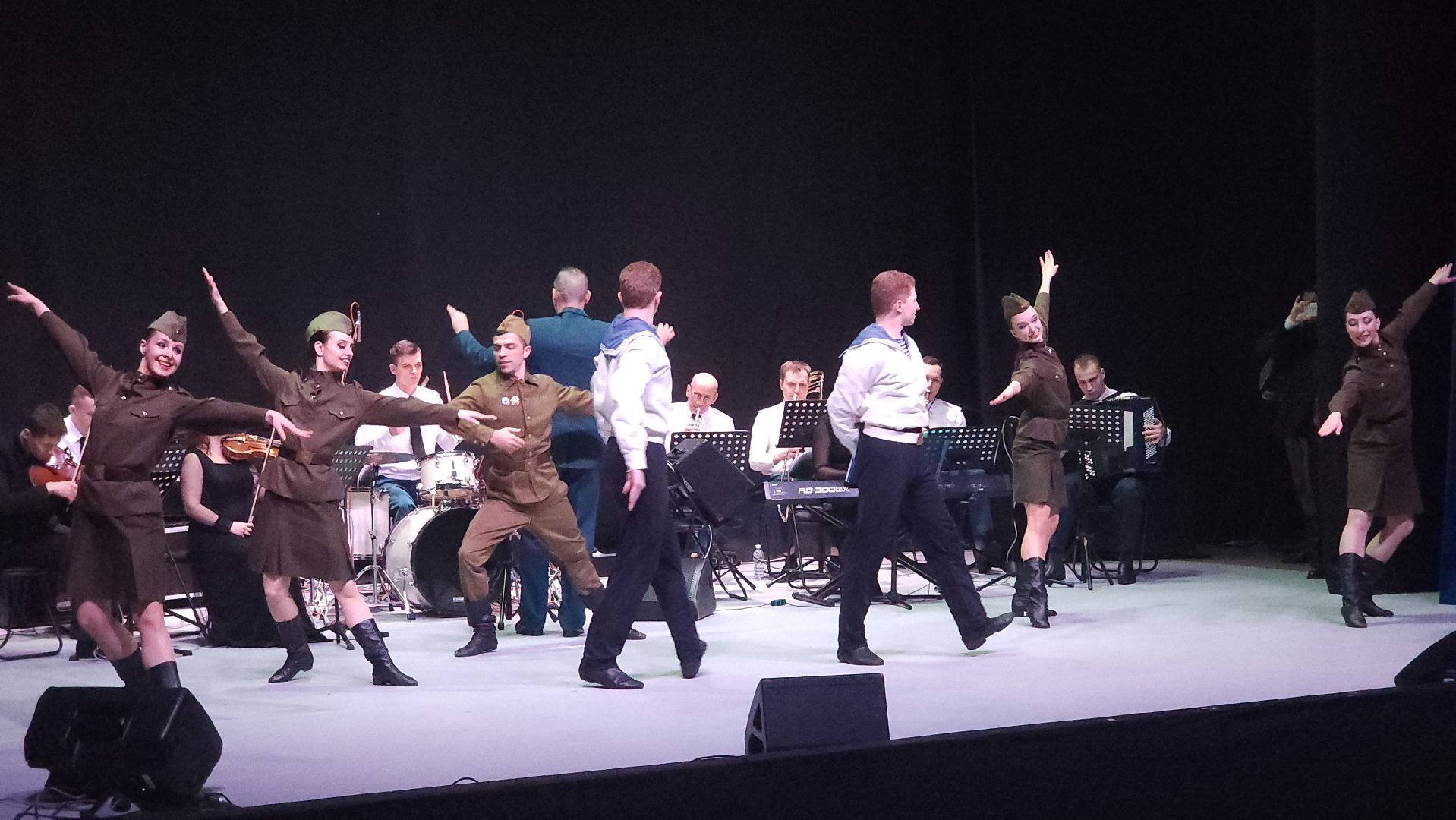 праздничный концерт, дивизия Дзержинского, Лосино-Петровский,