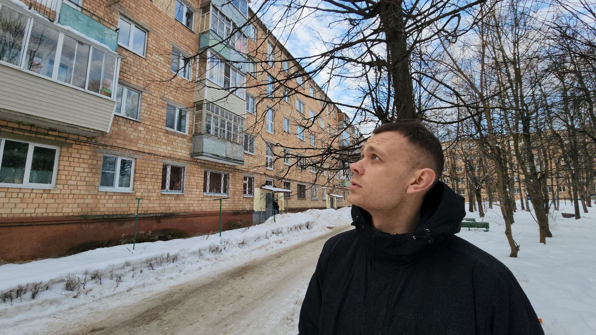 серпухов, улица физкультурная, управляющая компания, наледь на крыше, жкх,