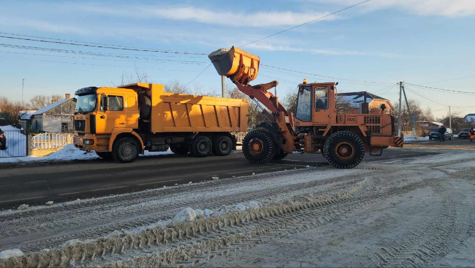 Серебряные Пруды, вывоз снега, Серебряно-Прудский Автодор,