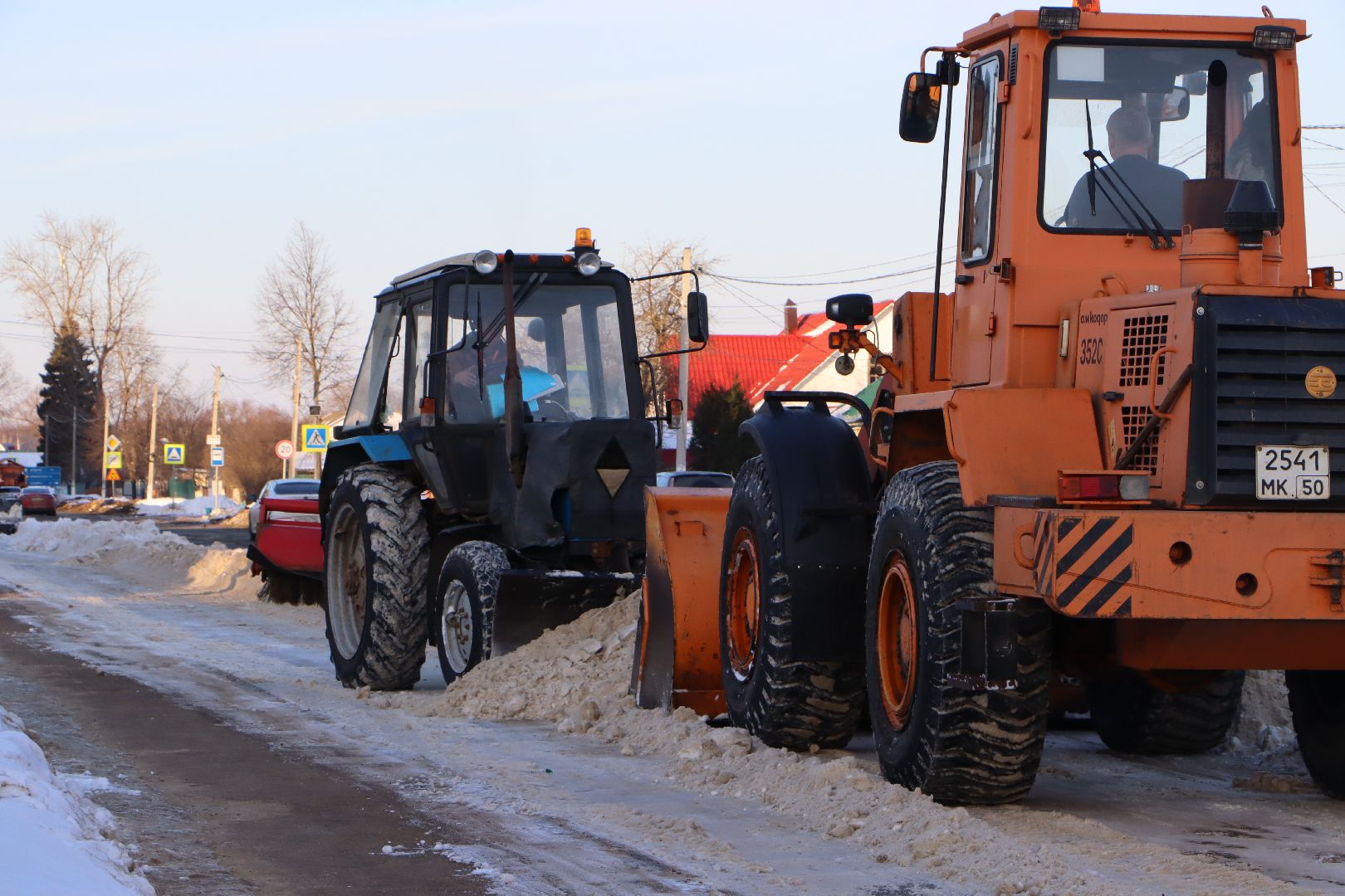 Серебряные Пруды, вывоз снега, Серебряно-Прудский Автодор,