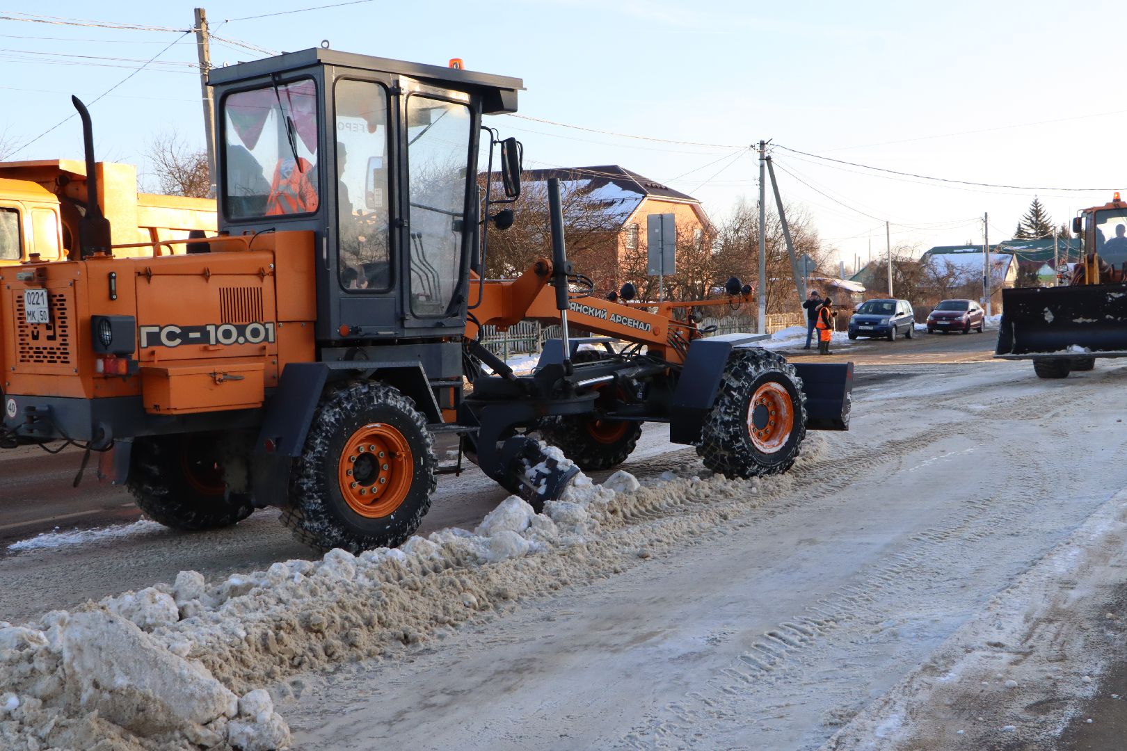 Серебряные Пруды, вывоз снега, Серебряно-Прудский Автодор,