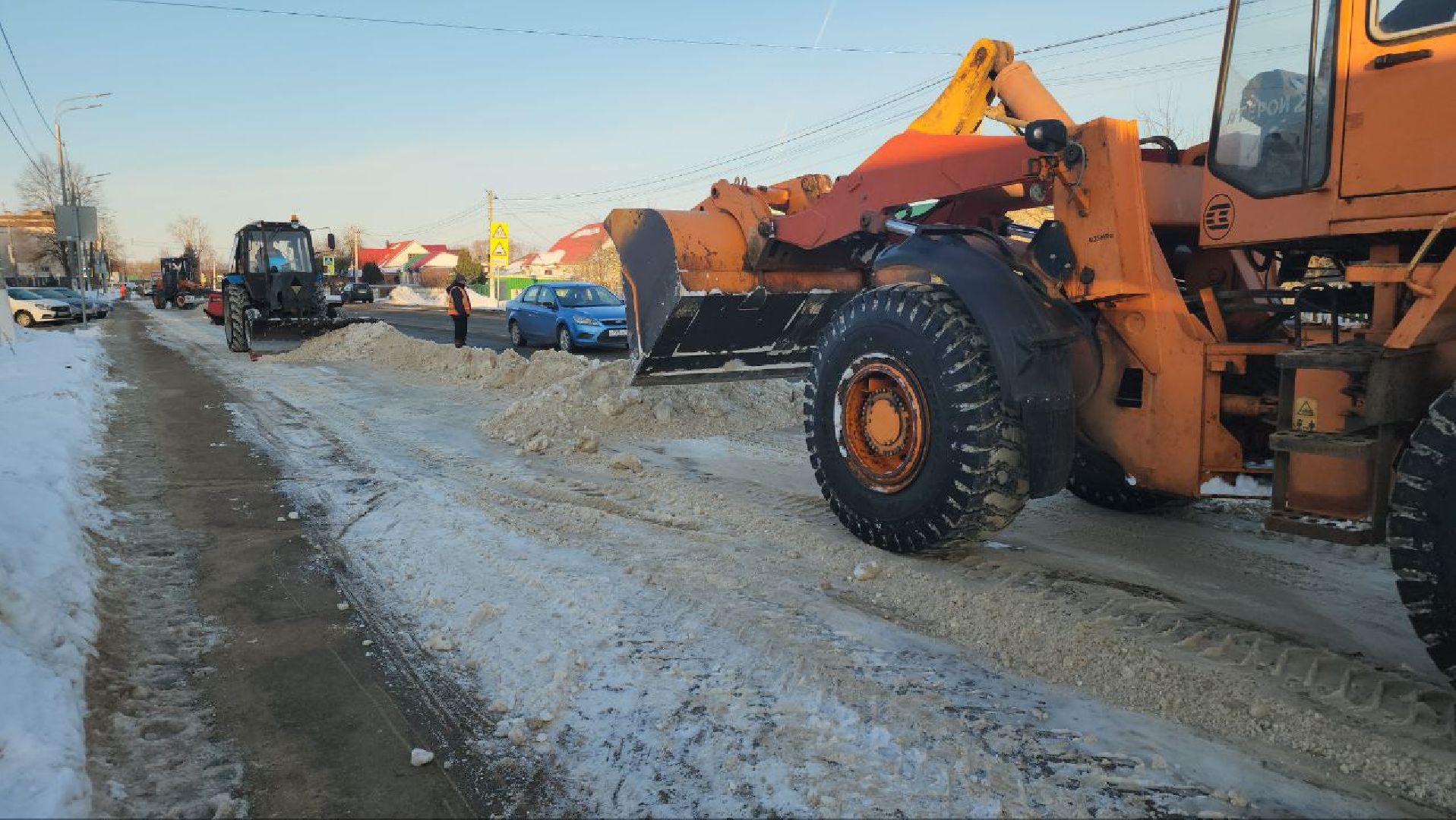 Серебряные Пруды, вывоз снега, Серебряно-Прудский Автодор,