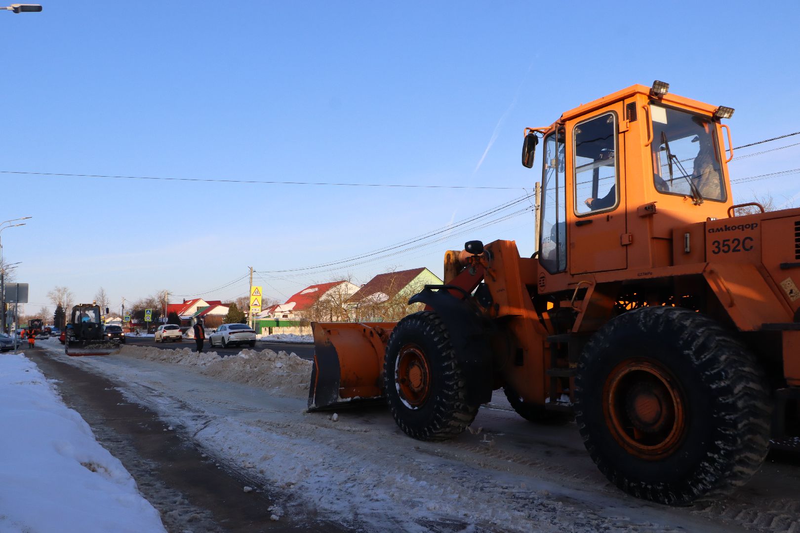 Серебряные Пруды, вывоз снега, Серебряно-Прудский Автодор,