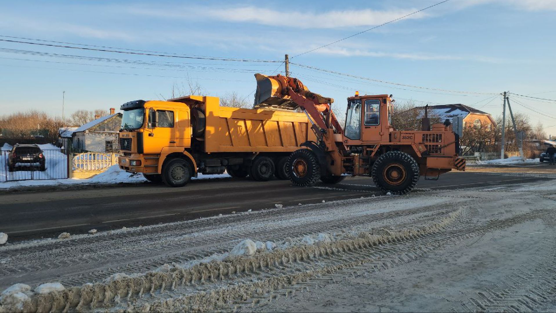 Серебряные Пруды, вывоз снега, Серебряно-Прудский Автодор,