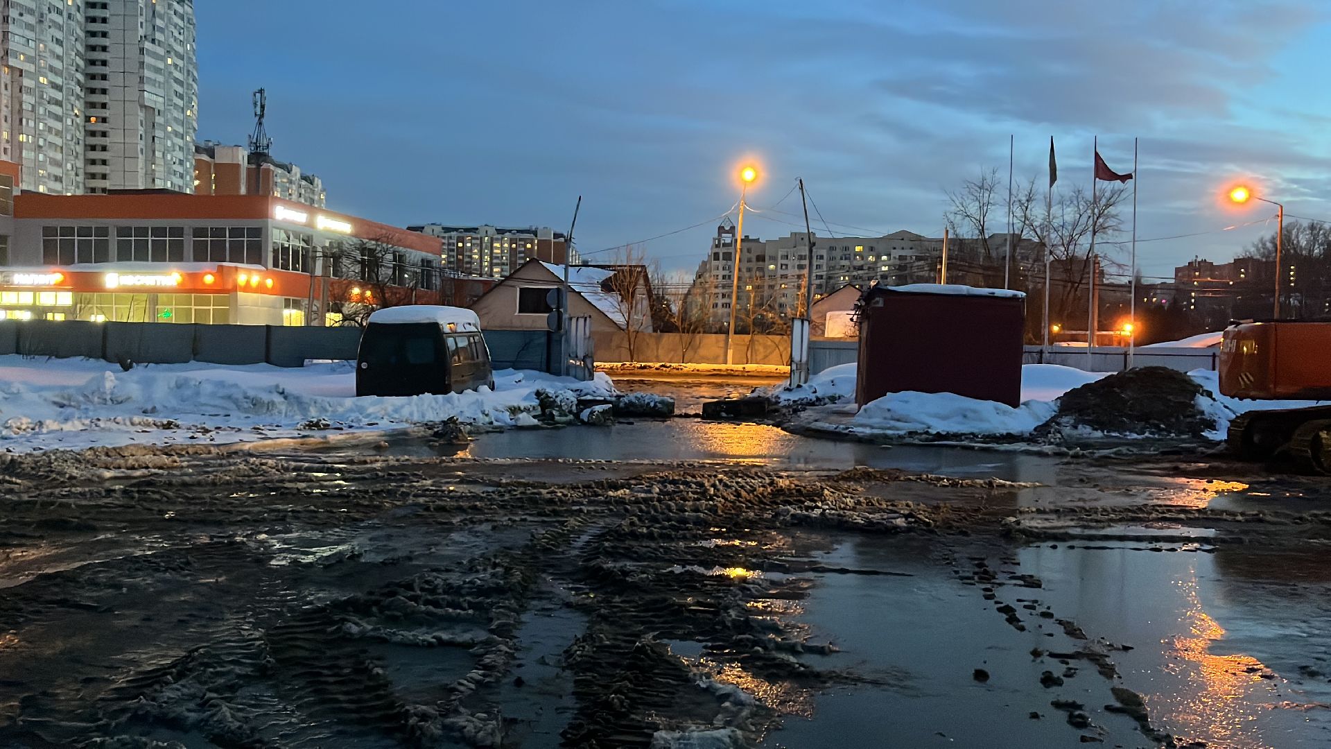 снег, складирование снега, земельный участок,