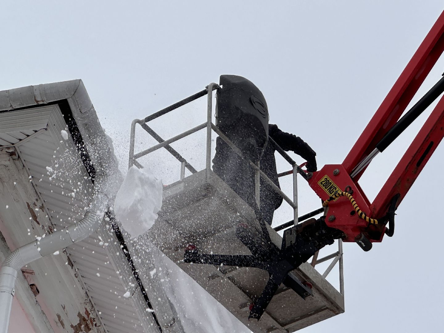 Клин, общество, ЖКХ, сосульки,