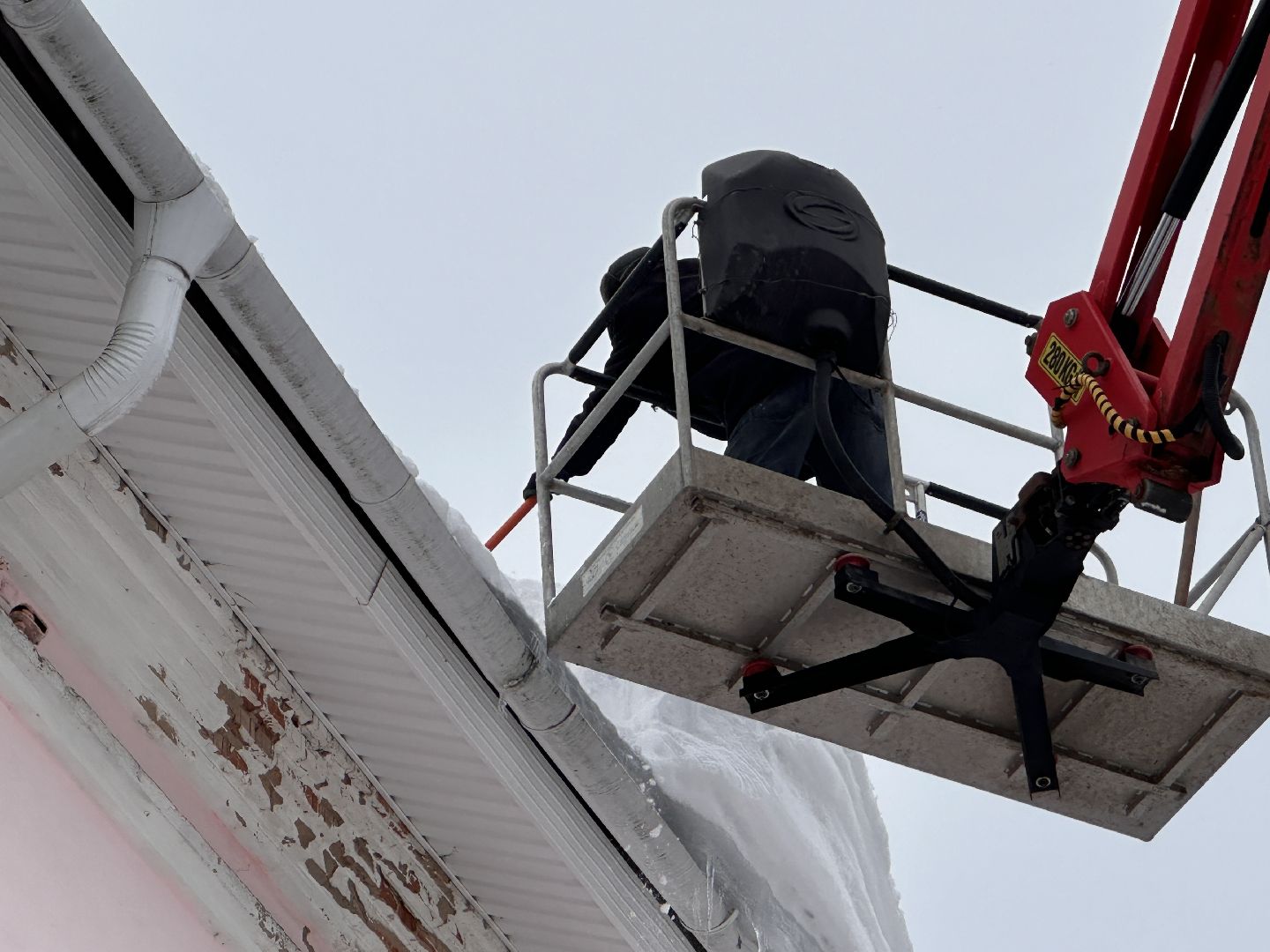 Клин, общество, ЖКХ, сосульки,