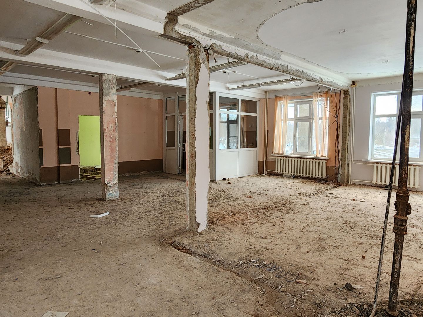 капремонт школы,