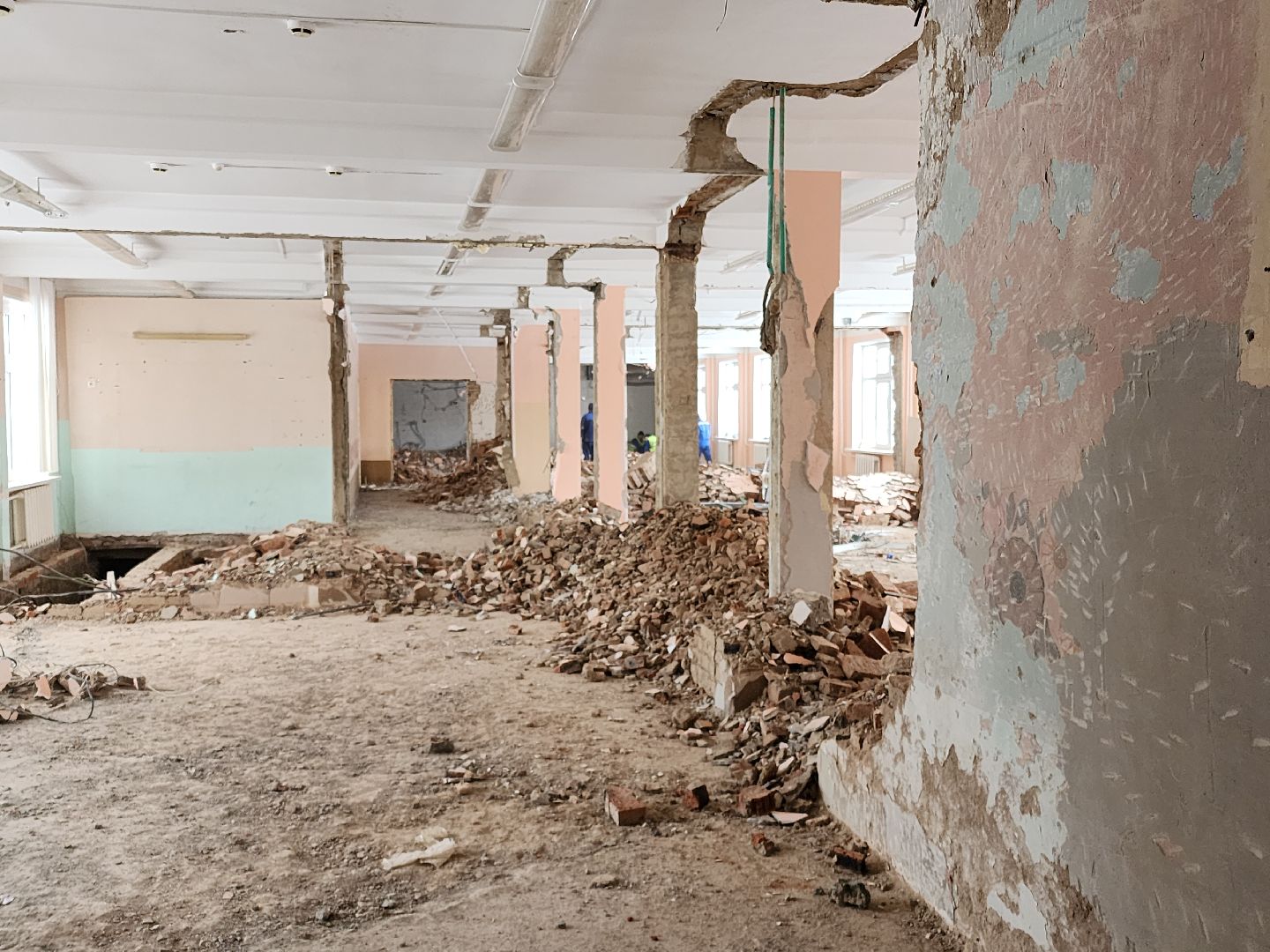 капремонт школы,