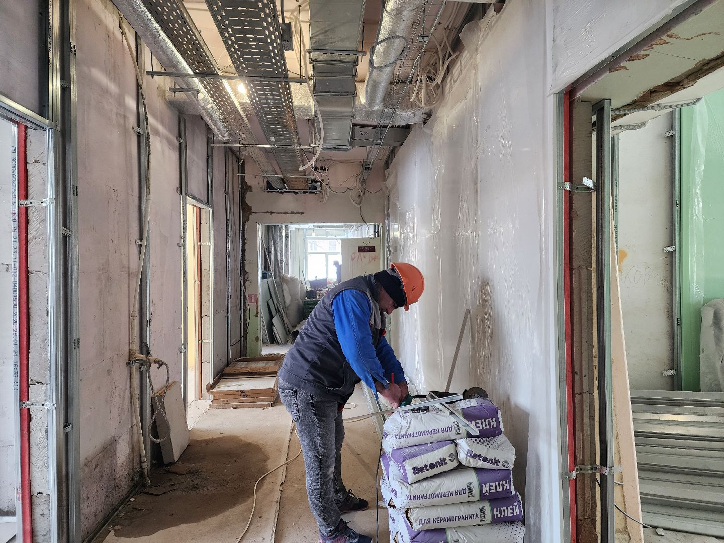 воскресенск, воскресенская больница, ремонт,