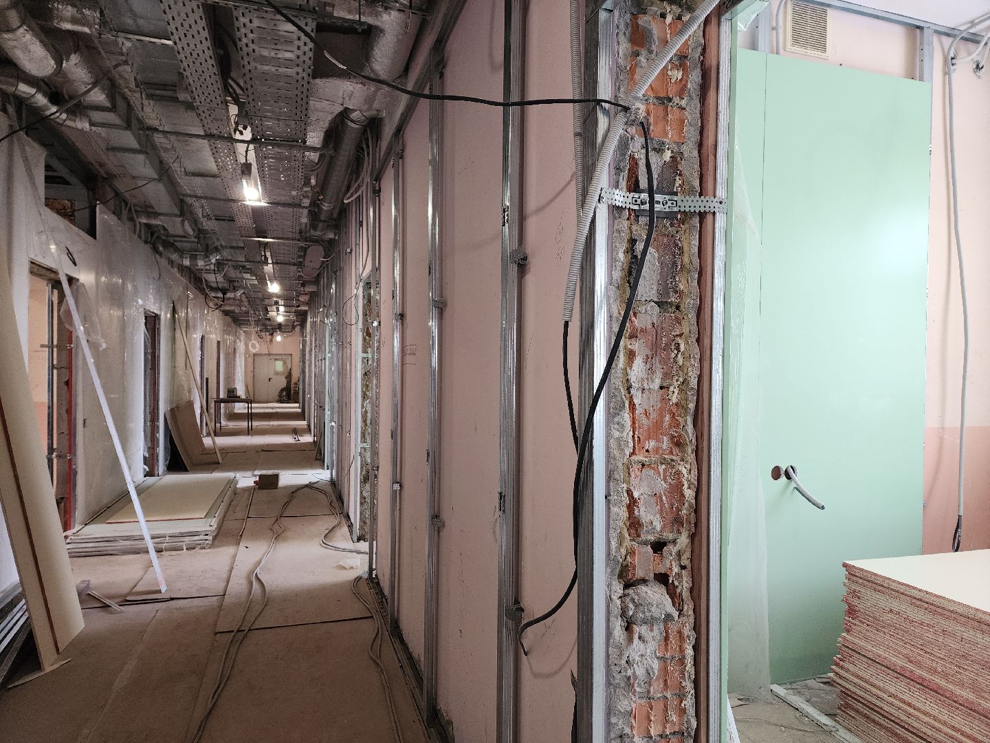 воскресенск, воскресенская больница, ремонт,