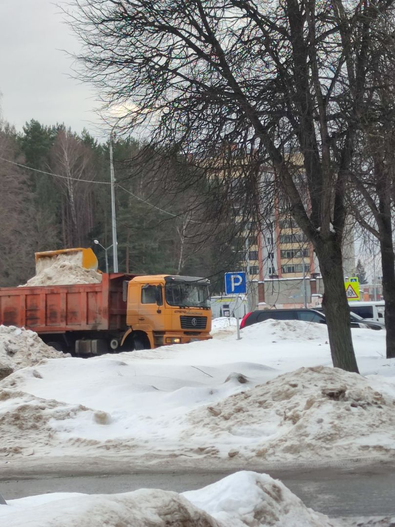 Дубна, ЖКХ, Уборка снега, Техника, Коммунальные службы,