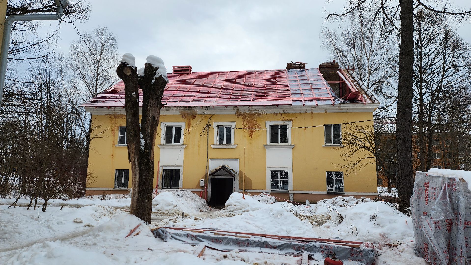 Солнечногорск, ЖКХ, ЦМИС, ремонт кровли,