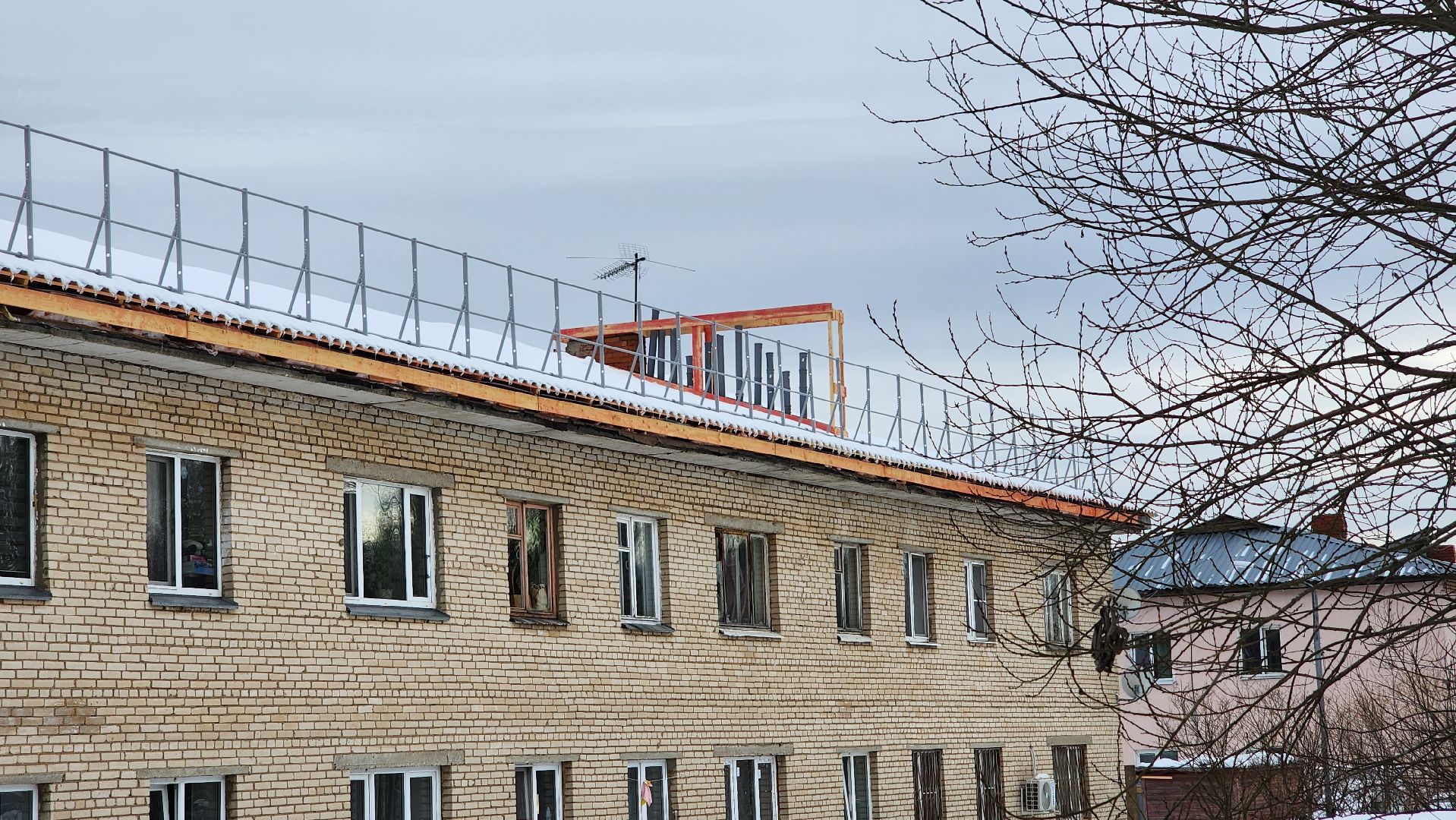 Солнечногорск, Пешки, ремонт кровли, ЖКХ,