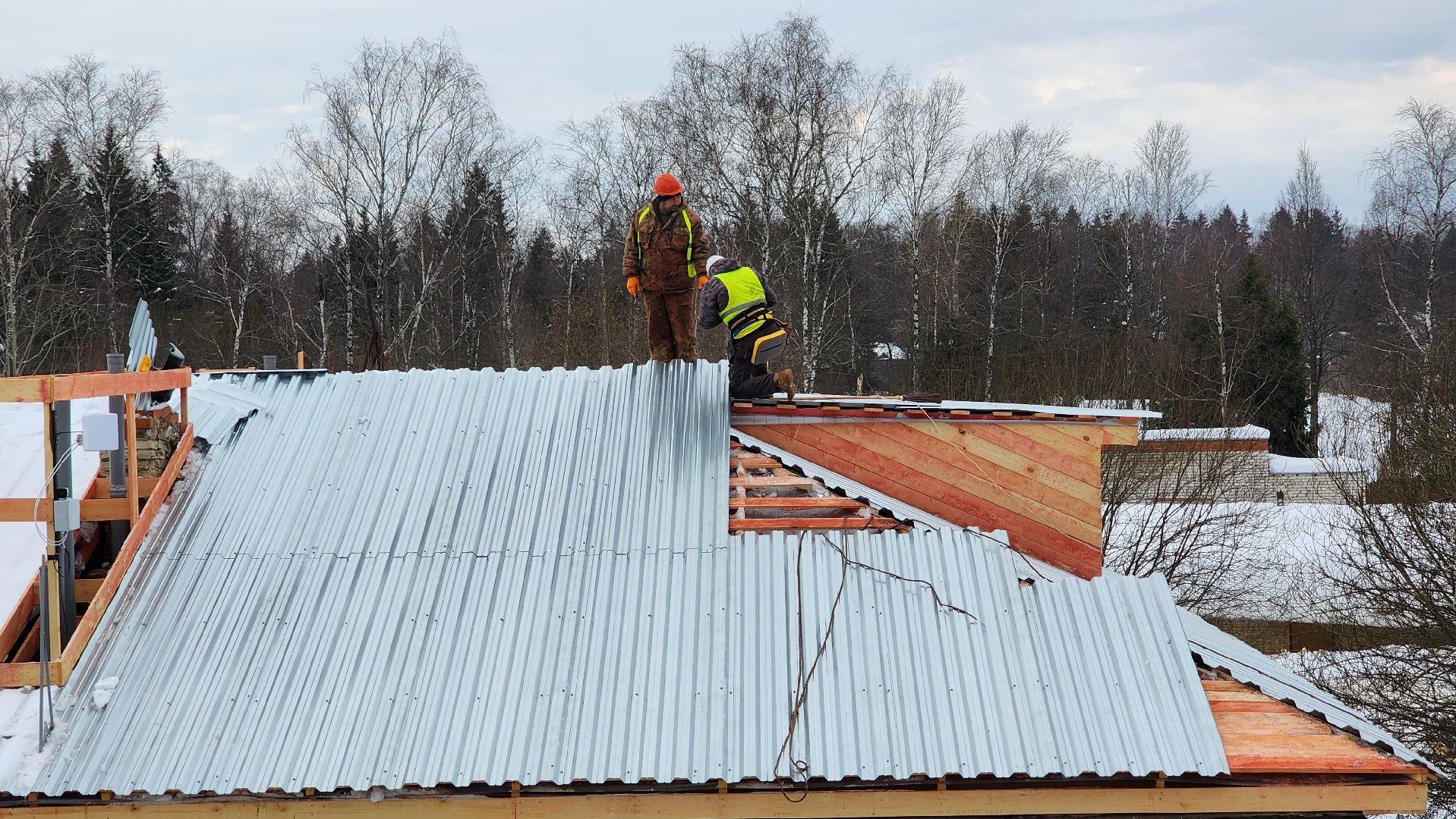 Солнечногорск, Пешки, ремонт кровли, ЖКХ,