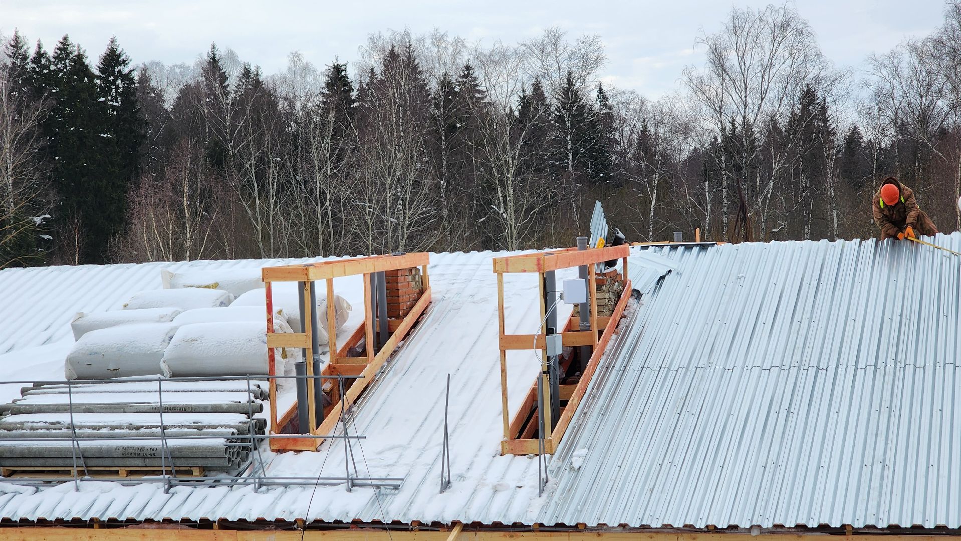 Солнечногорск, Пешки, ремонт кровли, ЖКХ,