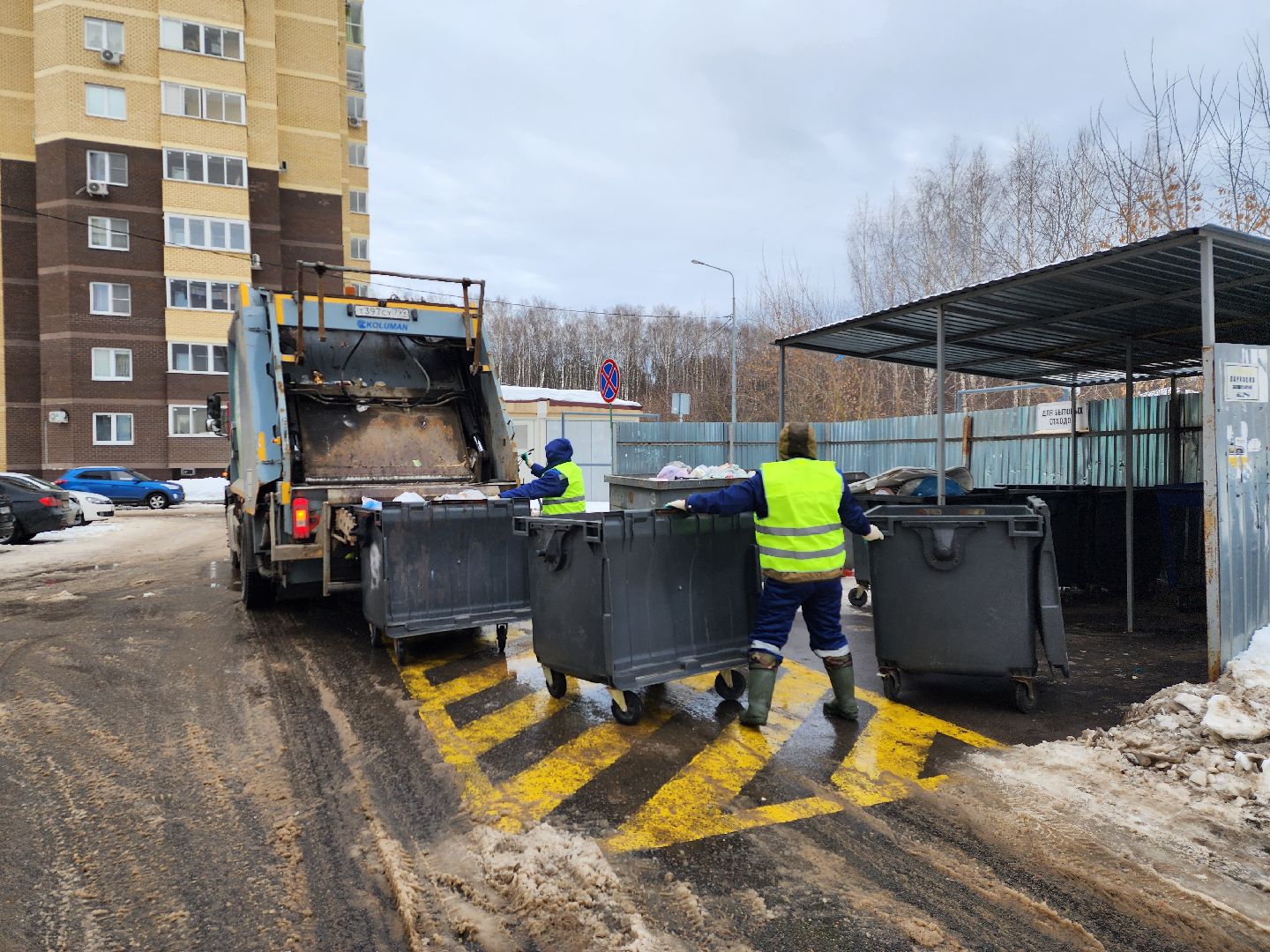 вывоз мусора, региональный оператор, контейнерная площадка, Ногинск, Богородский городской округ,