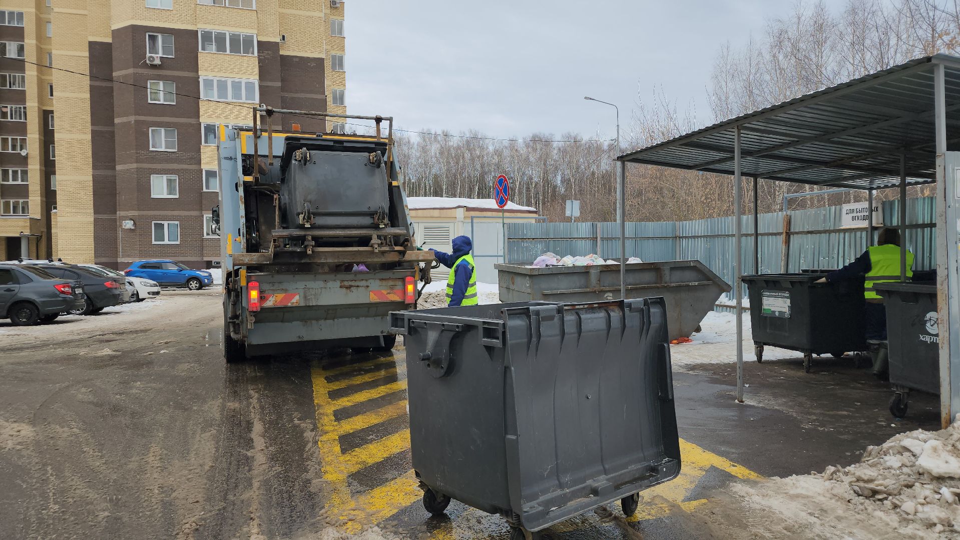 вывоз мусора, региональный оператор, контейнерная площадка, Ногинск, Богородский городской округ,