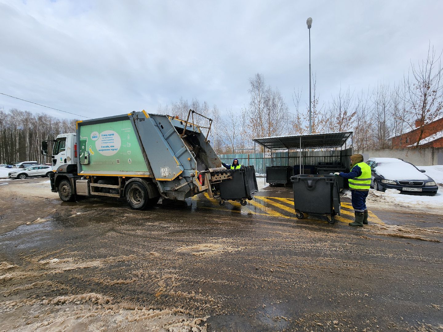 вывоз мусора, региональный оператор, контейнерная площадка, Ногинск, Богородский городской округ,